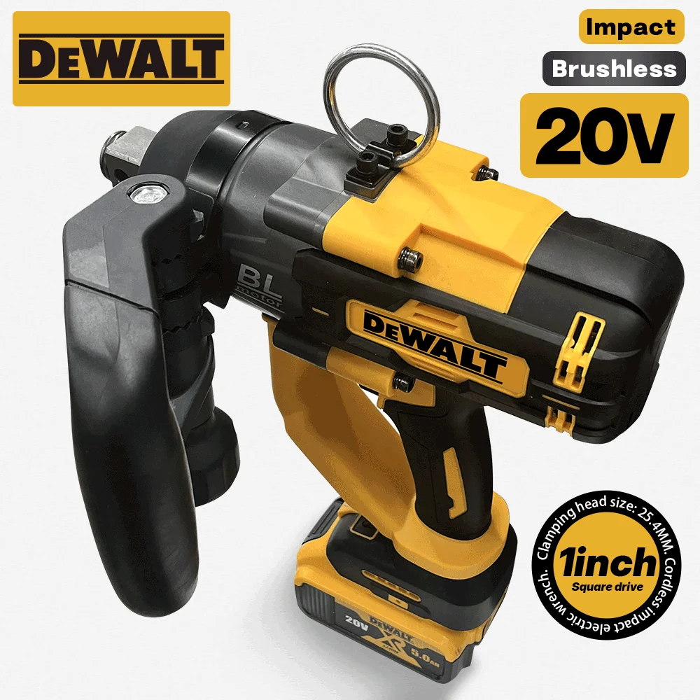 

Бесщеточный электрический ударный гайковерт DEWALT 3000 Нм, 1 дюйм, с литий-ионным аккумулятором, для батарей 18В/21В
