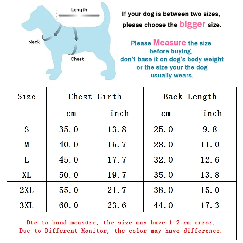 Waterproof Warm Winter Pet Jacket Cotton Puppy Costume French Bulldog Outfit Coat Chihuahua Clothing Vest For Small Dogs Suit