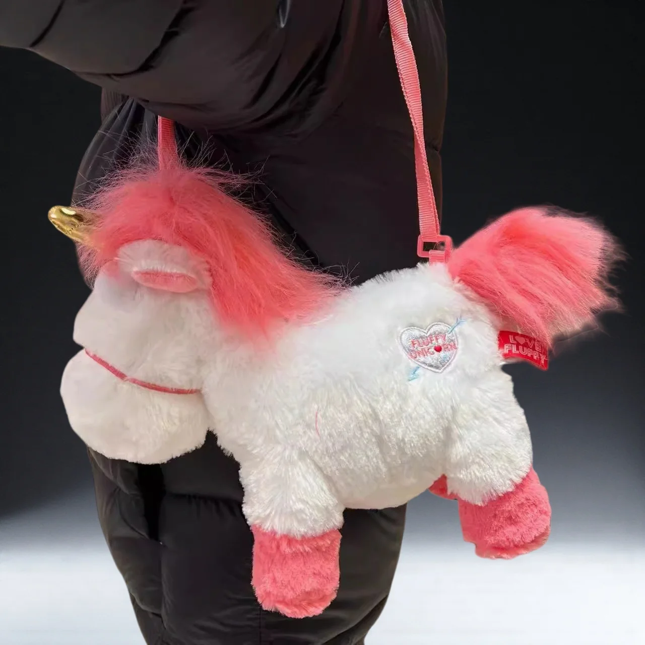 Universal Studios' Original Unicorn Plush Doll, a Soft Cushion/Pillow Backpack, Ideal as a Birthday Gift and Souvenir for Girls