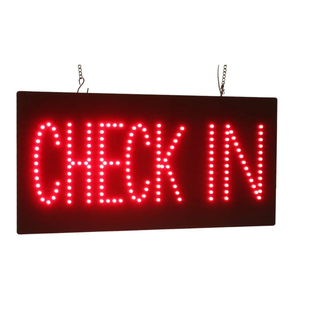 Eco-Friendly LED Light Bulb Electronic Sign for Organic Store with Recyclable Materials