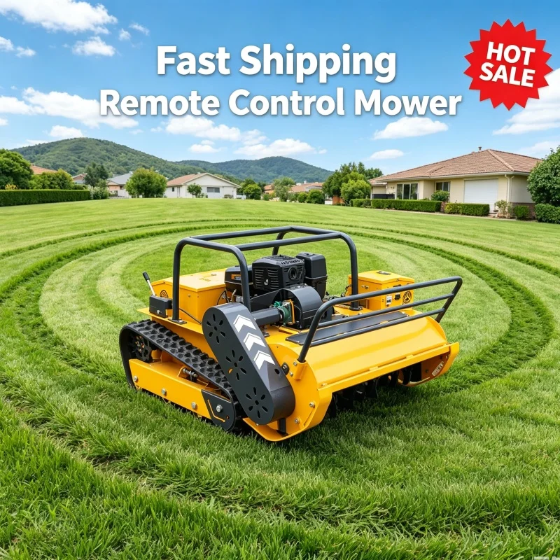 Customized Factory Direct Remote Control Lawn Mower Cordless Lawn Mower Self Propelled Lawn Mower Durable Blades For Thick Grass