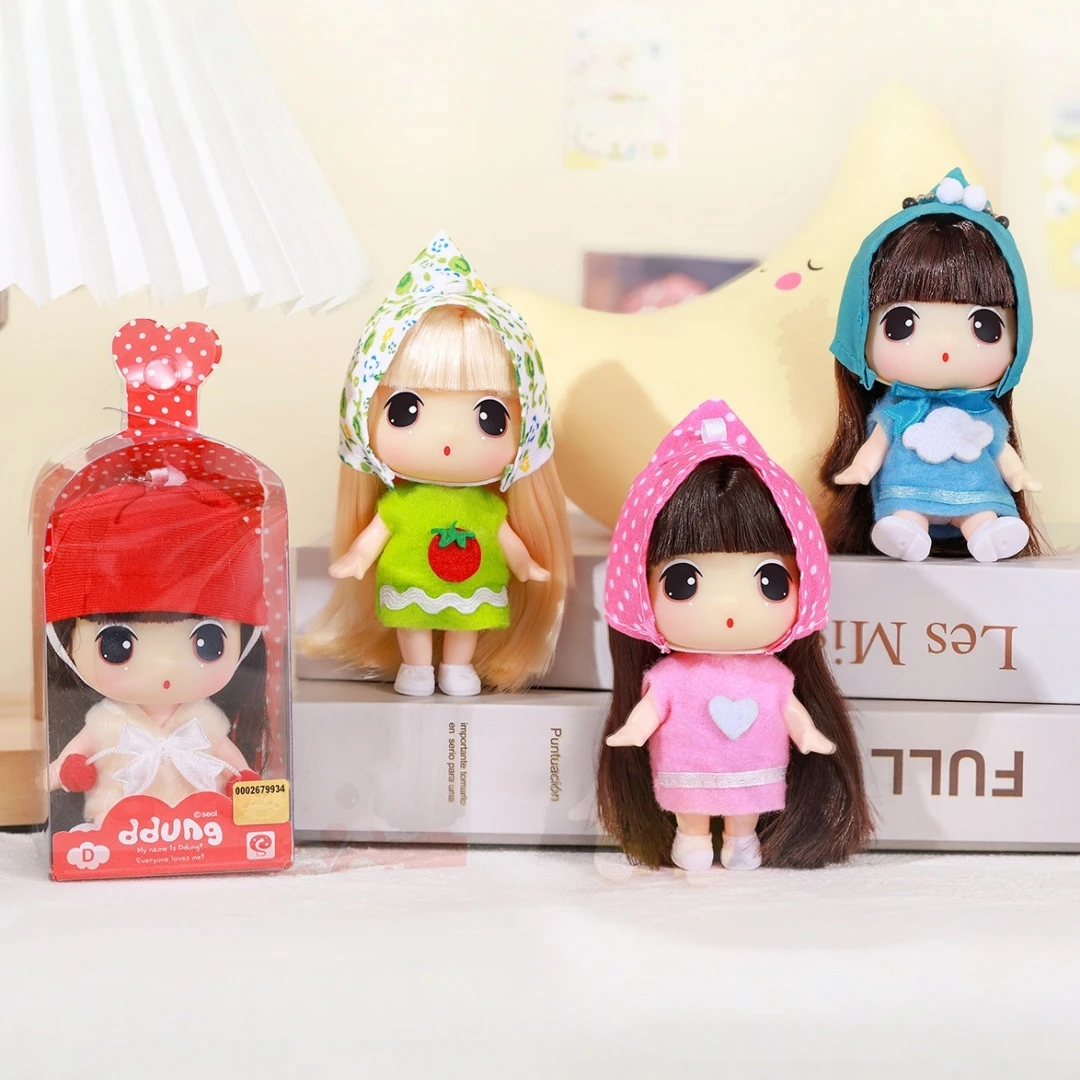 

Милая кукла-брелок Ddung Mini Confused Doll Series 9 см, подвеска для сумки, кукла для переодевания, аниме-фигурка, украшение для сумки, игрушка, подарок для девочки