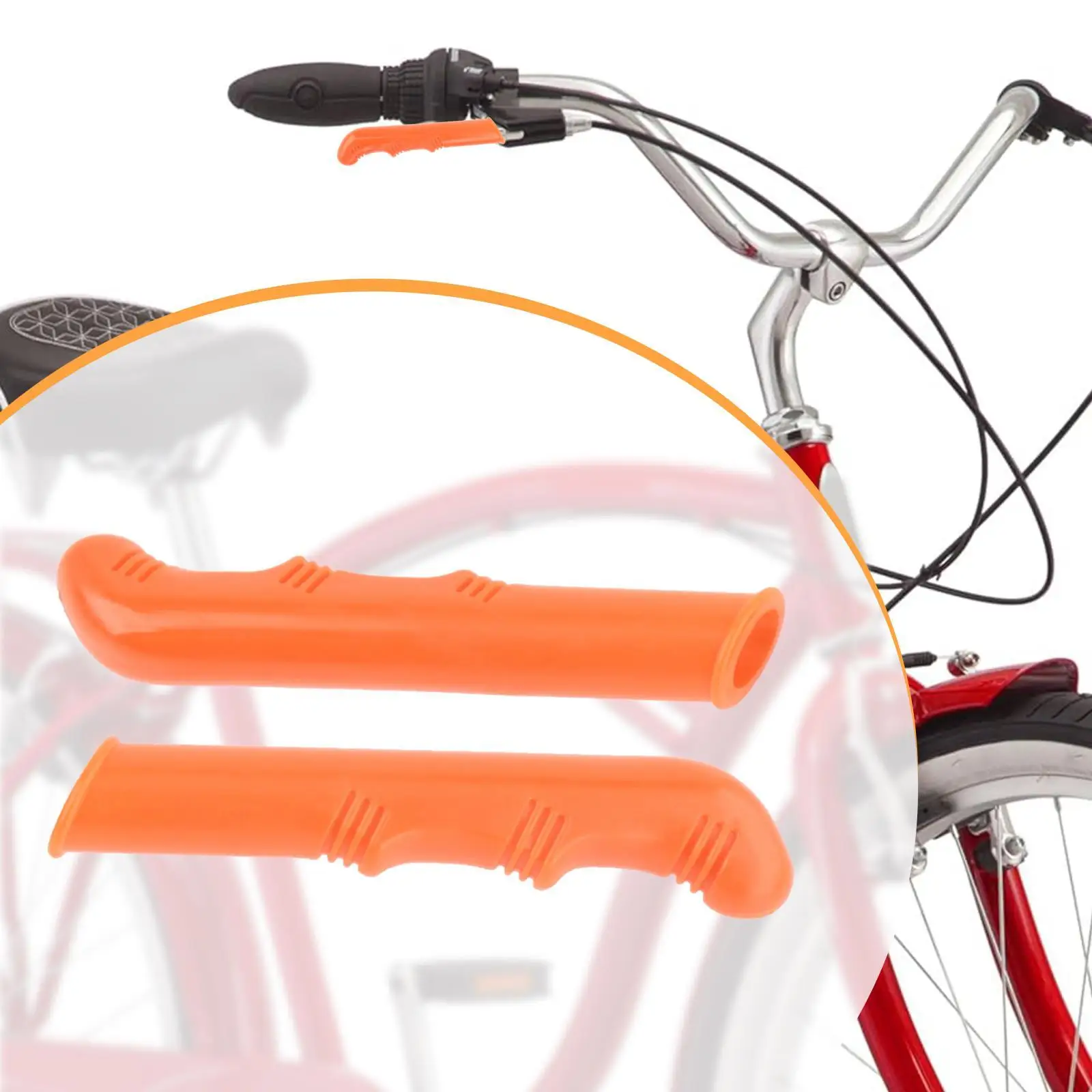 

Brake Handle Covers 2x Easy to Use Non Slip Comfortable Grip Accessory Abrasion