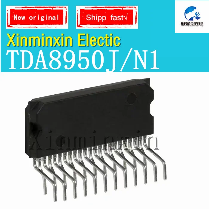 10 pçs/lote tda8950j/n1 tda8950j zip-23 ic chip novo original