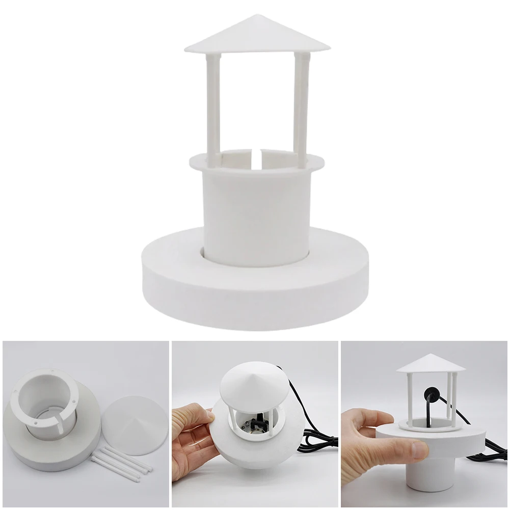 

Mini Mist Maker, Floating Sprayer Fogger Water Fountain, ABS Material, Suitable For Mini Pool, Reptile Incubator, White Color