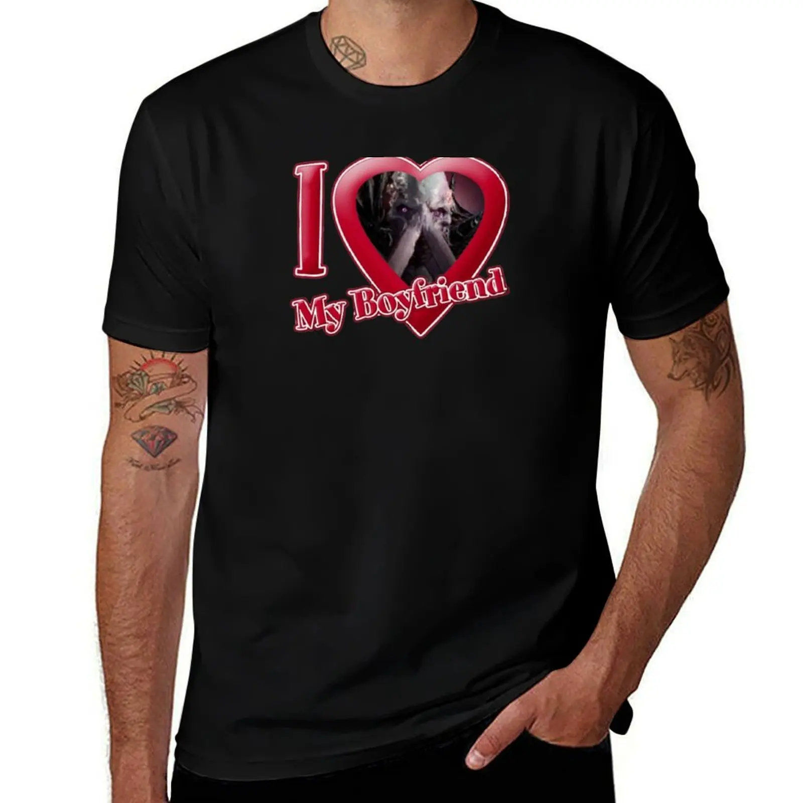 

I Love My Boyfriend Emperor - BG3 T-Shirt Louboutins cheap stuff Luxury man plus size clothes plain white t shirts men