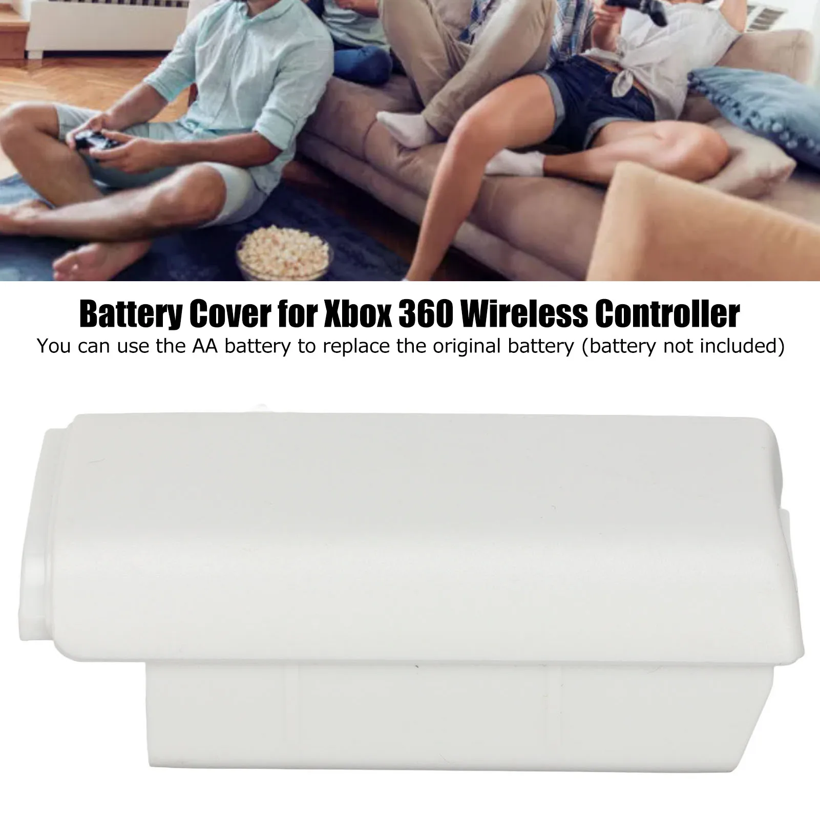 Wireless Controller Battery Cover Wear Resistant Replacement Battery Shell Case for Xbox 360 Battery Cover Case for Xbox 360