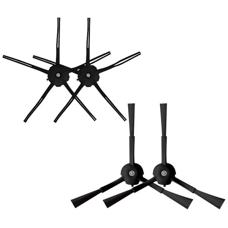 قطع غيار لروبوت شاومي ، عجلة ممسحة ، مناسبة ل Mijia Xiaowa S5 S5 MAX S6 S60 S65 S50 ، تحديث الفلتر ، أسود