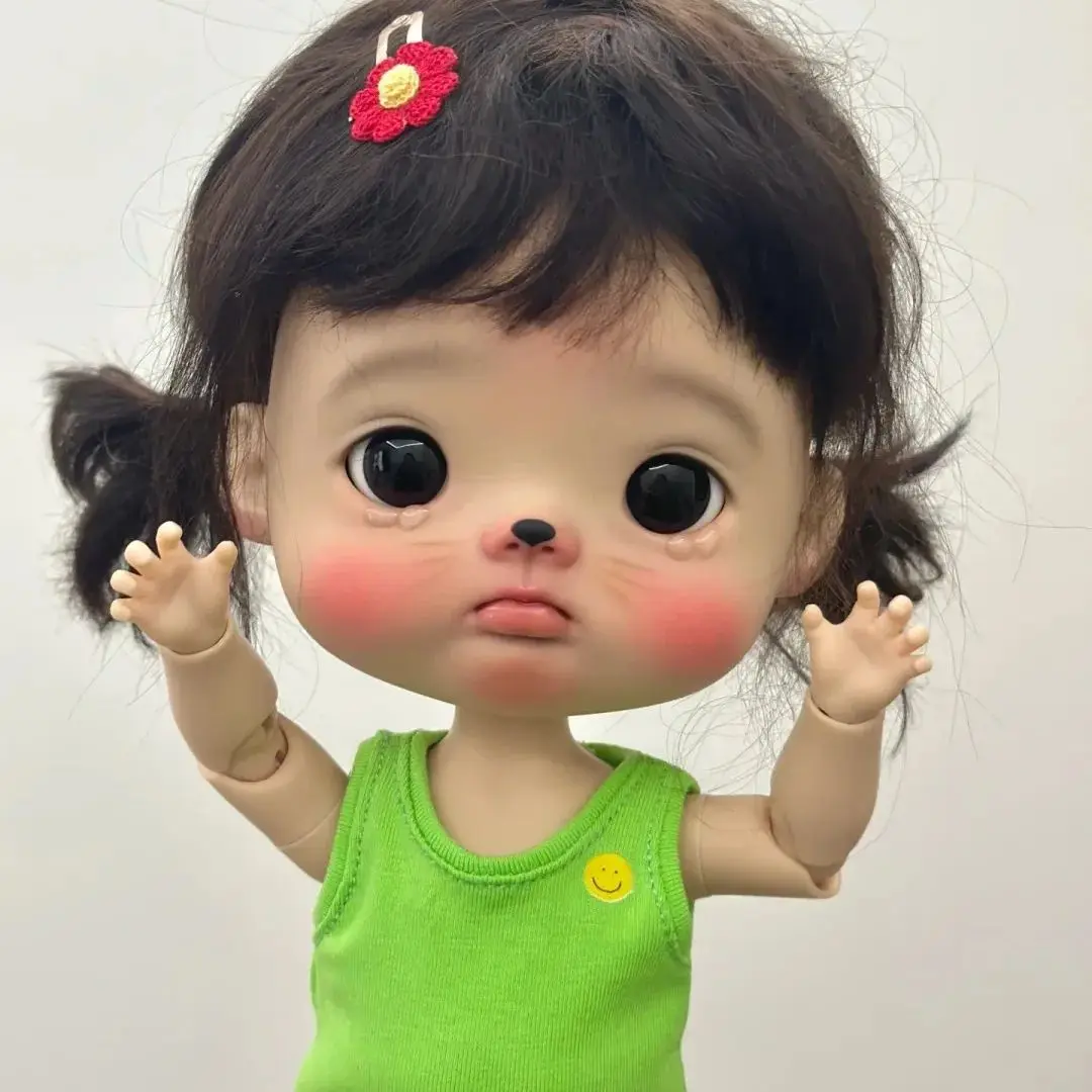 

Новинка, BJD SD кукла 1/12 Dianmei ob11 Dianbro Qbaby, щенок, девочка, Huhu, тело, blythe ACGN, животные, резиновый боди-форма, сделай сам, игрушка, бесплатная доставка