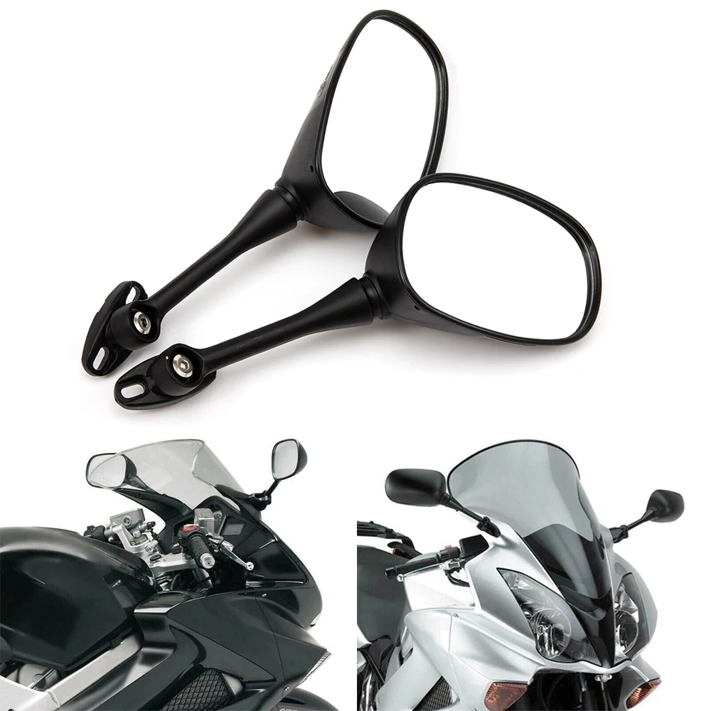 

For Honda CBR250 2011 2012 CB1300S 2003-2012 CBR600RR 2003 2004 2011 Motorcycle rearview mirror 2pcs Motorcycle Back Side Mirror
