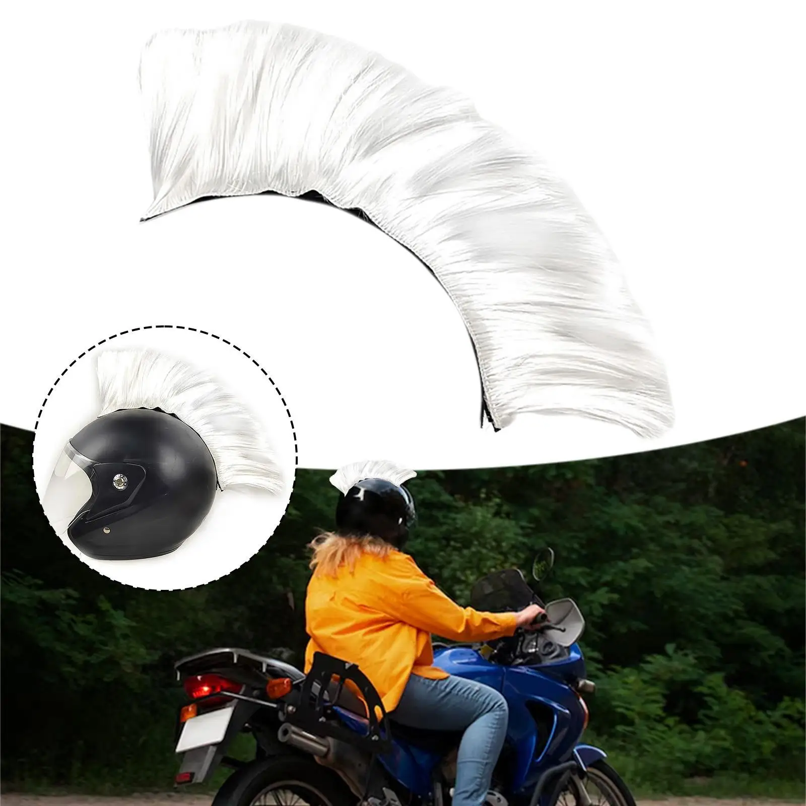 خوذة شعر مستعار مزخرفة خفيفة الوزن لافتة للنظر على شكل مشط الديك لحفلات الزفاف والهالوين غير الرسمية والحفلات