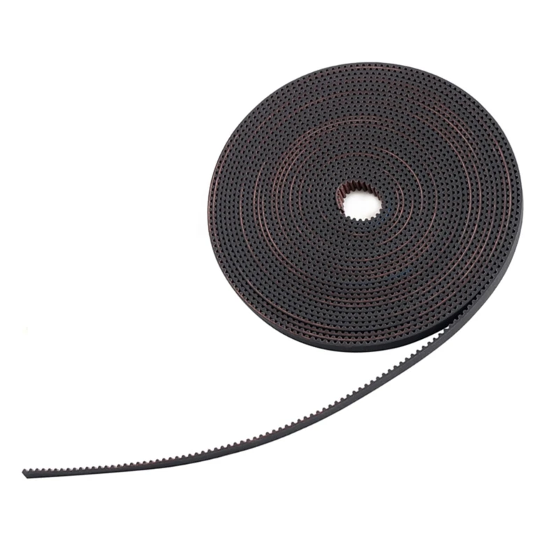 Timing Belt, 3D Printer Belt Buckle Open Timing Rubber Belt 3D Printer Accessory 2M 5M Width 9mm for Ender 3