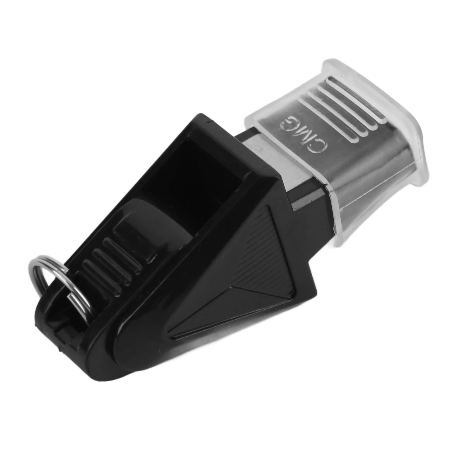 صافرة كرة السلة، صفارة رياضية بلاستيكية شفافة ذات صوت هش مع حبل للتدريب على النجاة في صالة الألعاب الرياضية، صفارة كرة القدم