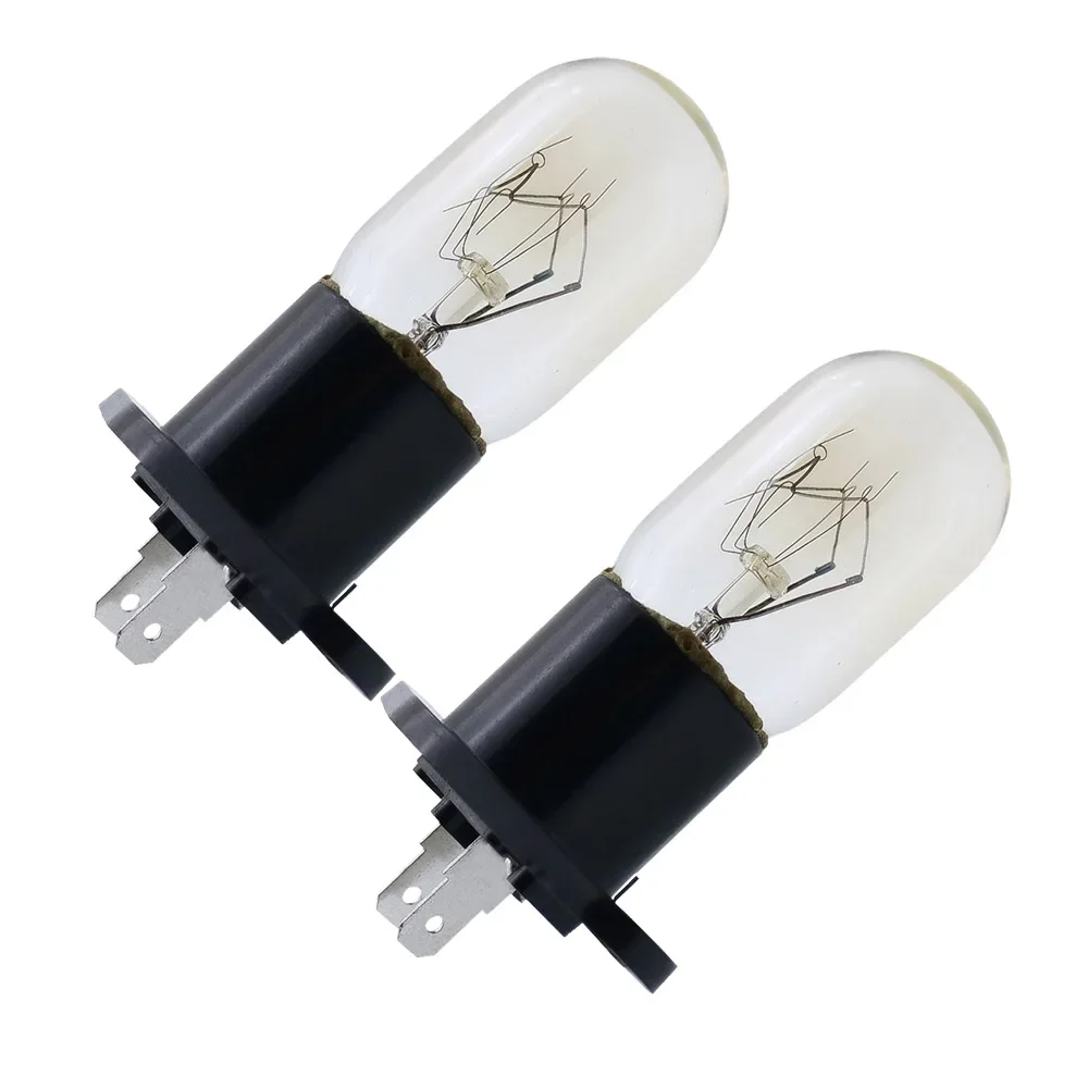 2Pcs/lot Microwave Oven Refrigerator Bulb Spare Repair Parts Accessories 230V 20W Lamp Replacement for Lg Galanz Midea Samsung