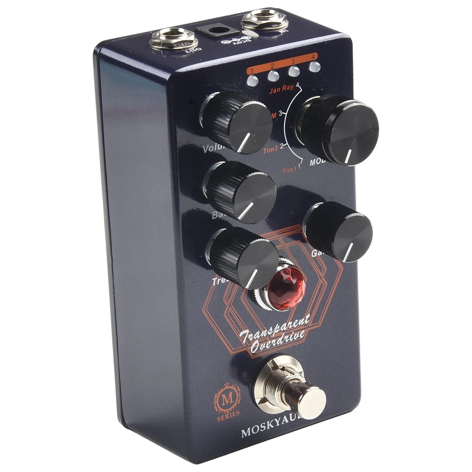 

Electric Guitar Effects Pedal Transparent VEMURAM JAN RAY Accessories Black Effects Mosky Overdrive Pedal TIMMY New