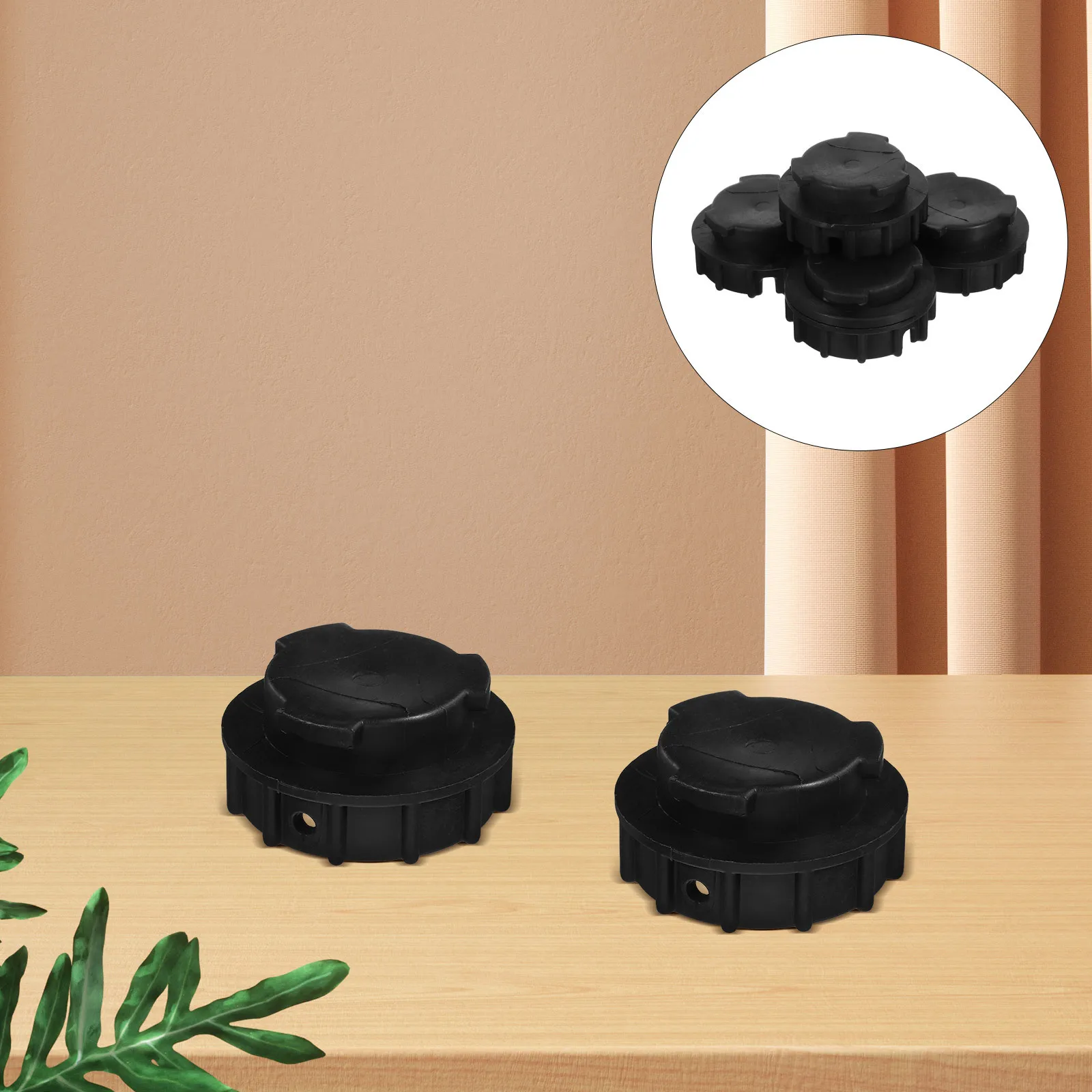 

4Pcs Garbage Container Drain Plug Plastic Stopper for Outdoor Waste Bin Compost Bin Drain Insert Replacement Parts