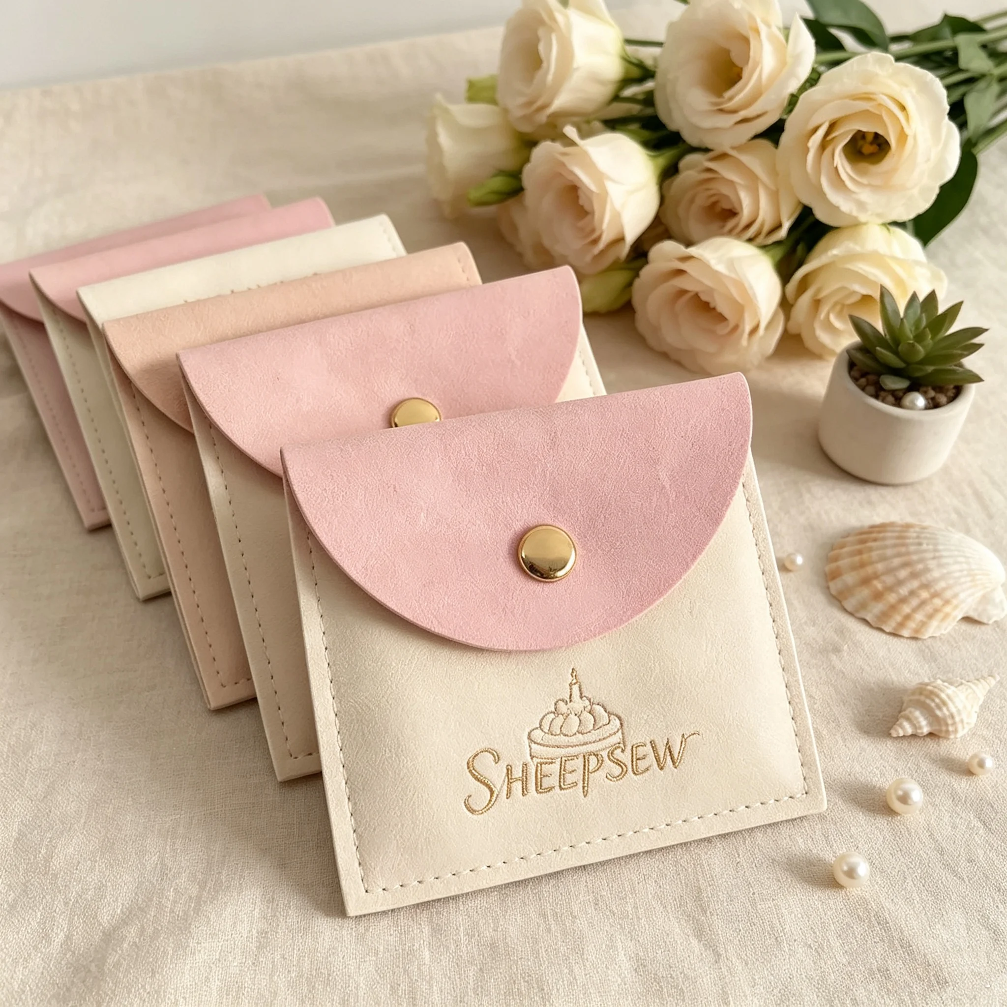 Luxury Bags Logo - Luxe Sieraden Snap Pouch met Aangepast