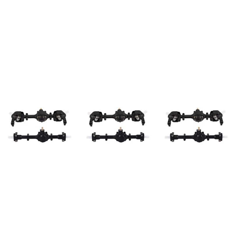 

6Pcs Metal Gear Front & Rear Axle Bridge Replacement For WPL B1 B14 B24 C14 C24 C34 C44 1/16 RC Car Spare Parts