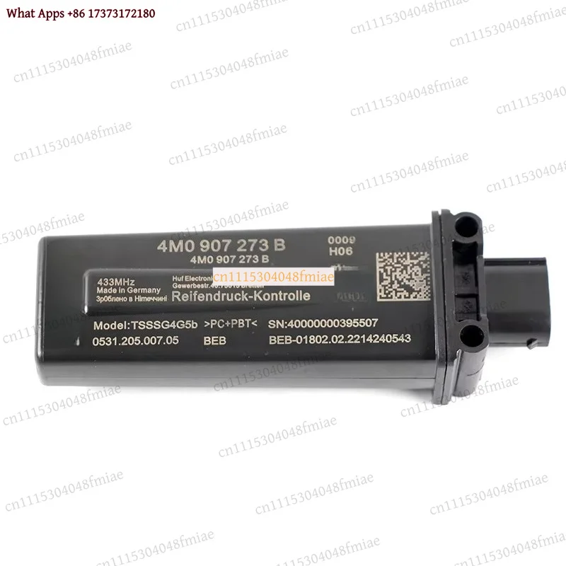 4M0907273B TPMS Tire Pressure Sensor Module For AUDI A4 B9 Q2L Q3L A5 A6 A7 A8 Q7 Q8 Q5L Monitoring System