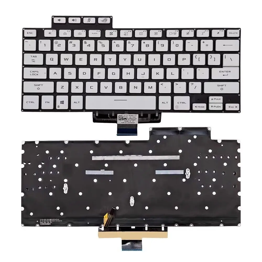 New   for  Asus Zephyrus G15 GA503 GA503QE GA503Q GA503QR GA503QS GA503QM US Keyboard