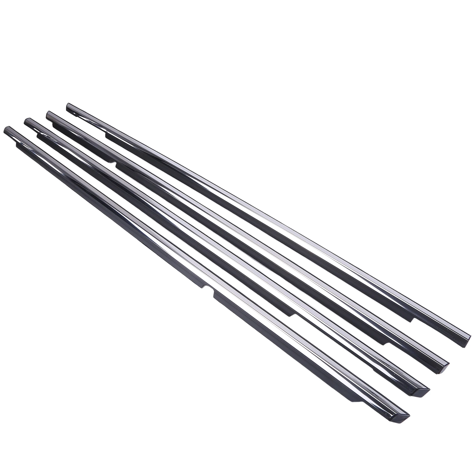 4 قطعة باب السيارة صب تقليم السير الوقائي نافذة الختم متوافق مع كامري 2002-2006