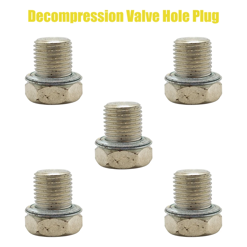 5pcs/lot Decompression Valve Hole Plug For Husqvarna Stihl Jonsered Partner Makita Concrete saws Chainsaw Replace Part