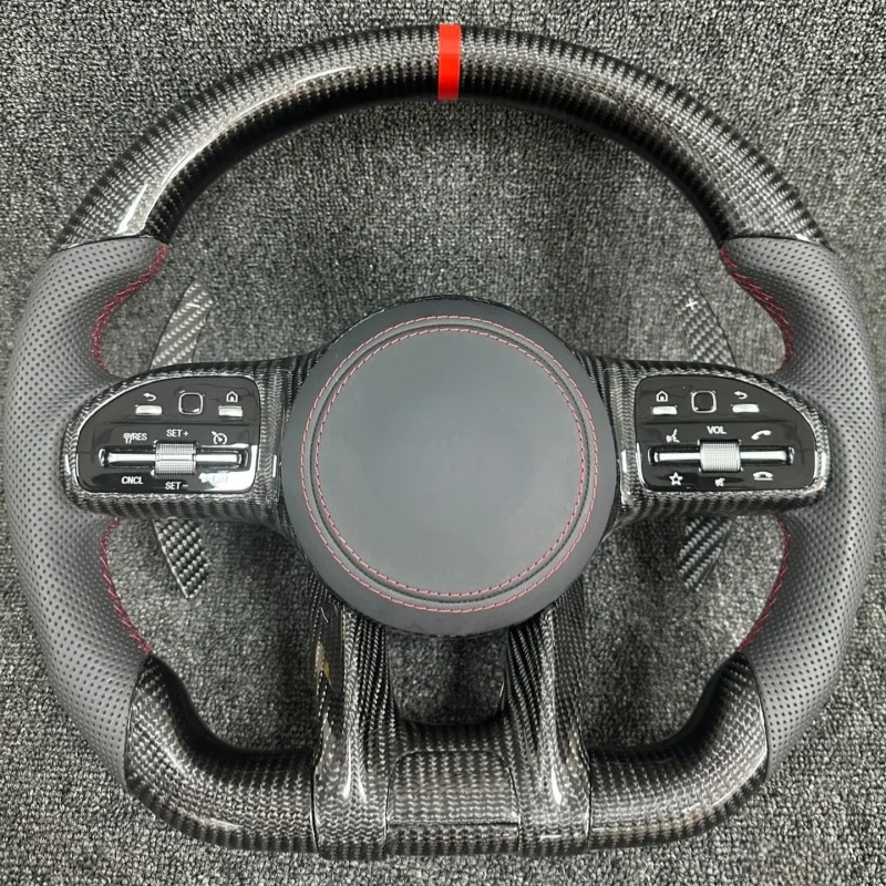 

CarbonFiber Car Steering Wheel for Mercedes benz AMG Gle Gls W219W204 W205 W211 W212 W213 W214 W215 Car Steering Whee AA