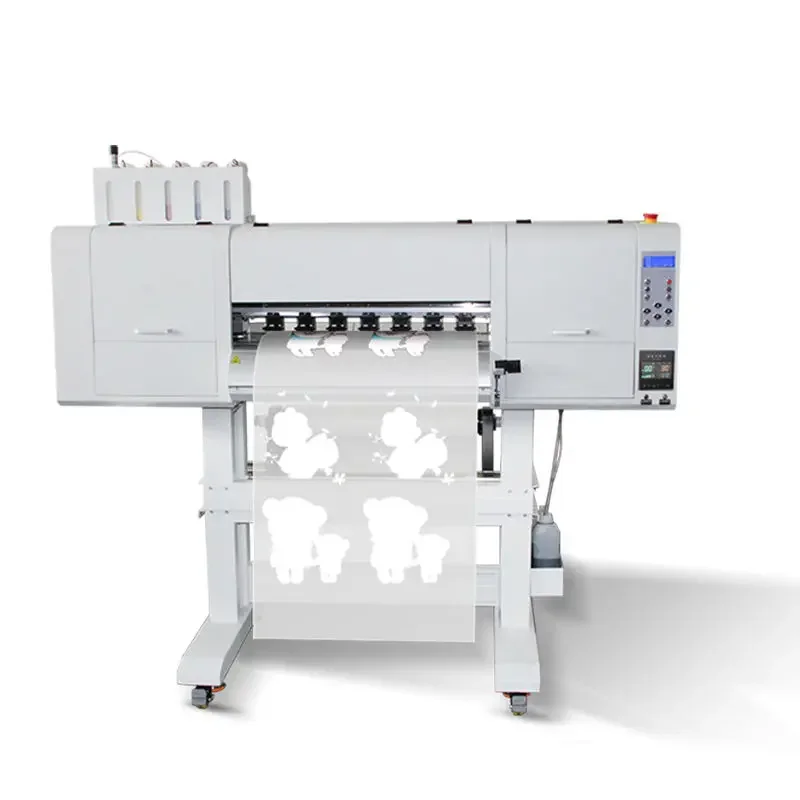 Digital Inkjet T-Shirt Printing Machine 60cm Heat Transfer Pet Film Dtf Printer for I3200 PrintHead