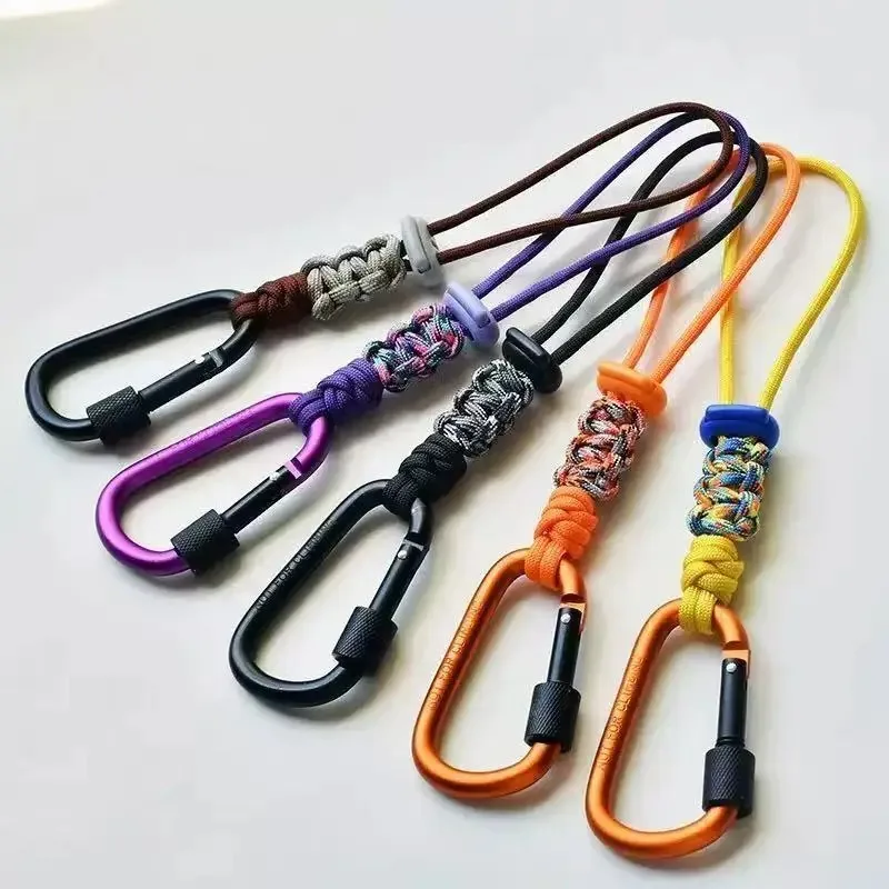 1 Stück Tragbare Wasserflasche, Getränke-Lanyard, Rucksack-Schlüsselanhänger, Reise- und Bergsteiger-Essentials, Wasserflaschenhalter, Schlüsselanhänger-Lanyard – Detail 5