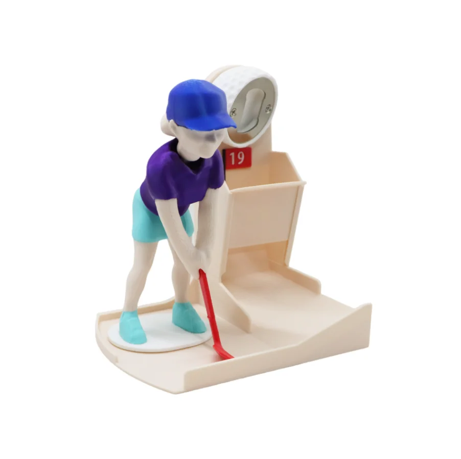 Interactive Golf Swing Action Bottle Opener Stylish Tabletop Bar Decor Novelty Practical Gift Accessory For Home Party Golf