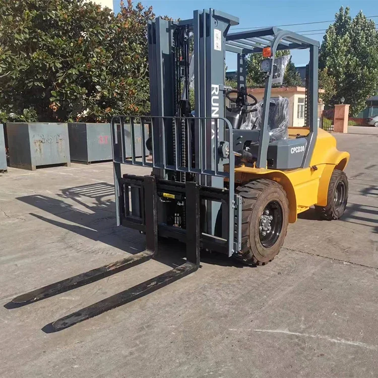 

China All Terrain Cheapest Heli Diesel Forklift 2t 2.5ton 3 T 4 5 7 10Ton Specification Forklift Truck For Sale