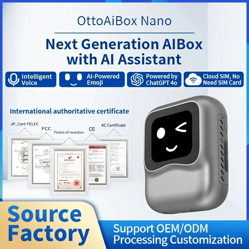 Intelligent voice carplay box Aibox OEM custom cross-border explosion NANO car wireless carplay