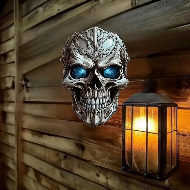 

Sun-Resistant Skeleton Motocross Motorcycle Stickers, 1 Pack, Waterproof and Perfect for Motorbike Fuel Tank Decoration.