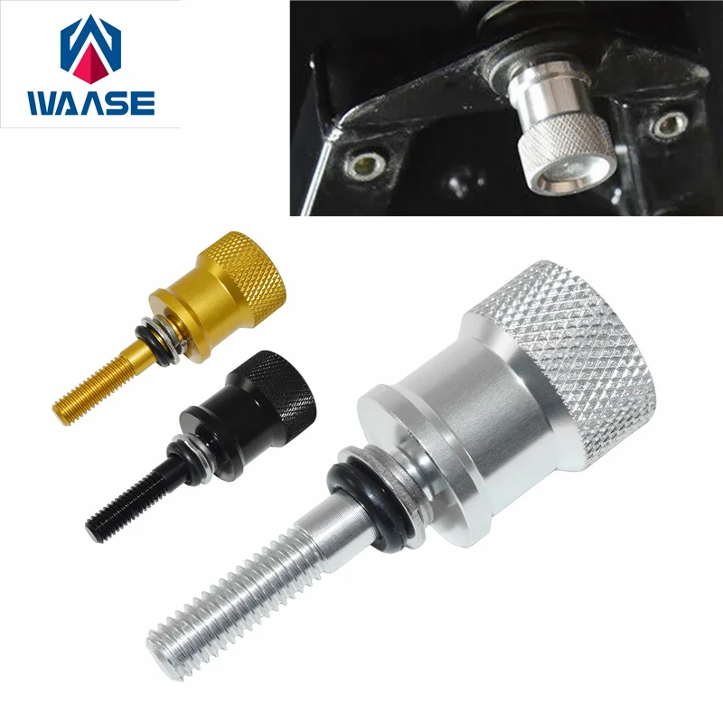 WAASE Seat Cowl Bolt Removal Tool-less Rear Passenger Screw For BMW R Nine T T5 Pure Racer Scrambler Urban G/S 2013-2022