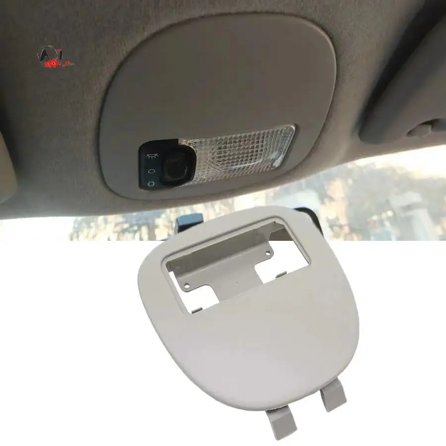 

A10E-9625049077 Car Interior Front Gray Dome Roof Reading Light Lamp Panel Cover Fit For 206 207 Citroen C2