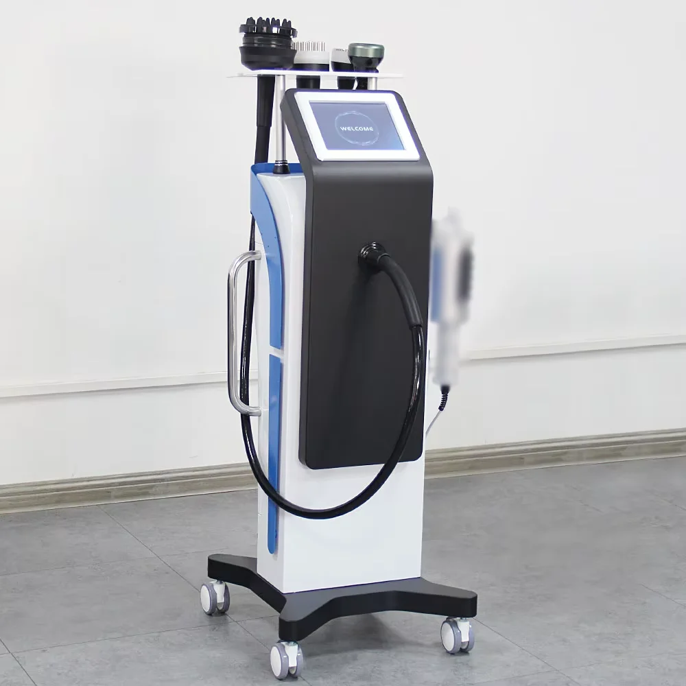 

Многофункциональный массажер 5 в 1 для сжигания жира и коррекции фигуры: вакуумный массаж 40K, вибрационный массаж мышц G8