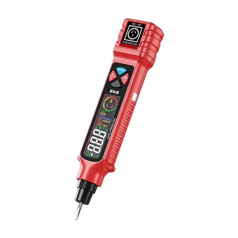 AB42-10A/16A Circuit Tester With LED Display Smart Meter 2-300V Rv Circuit Analyzer For Home Electric Power Rv Trailer US US Plu