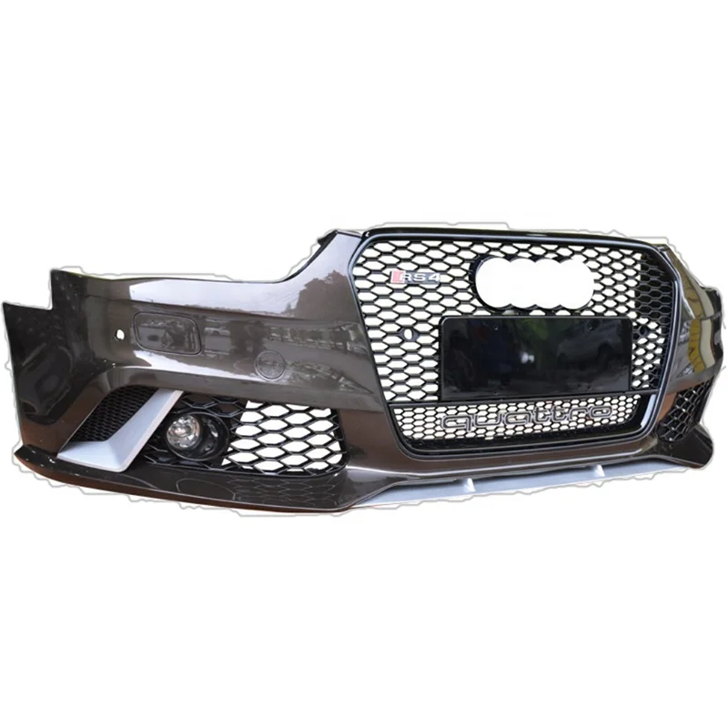 2013-2016 RS4 style front bumper with grill for Audi A4 S4 B8.5 RS4 body kit 2013 2014 2015 2016