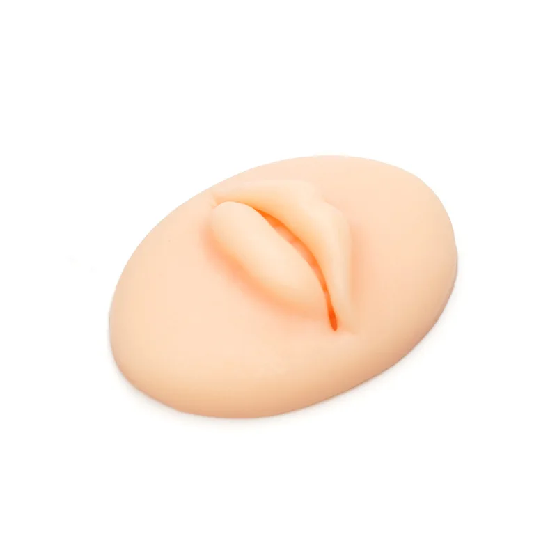 

New 5D Tattoo Practice Fake Lips Silicone Realistic Lips Practice Module For Microblading Semi Permanent Make Up Supplies