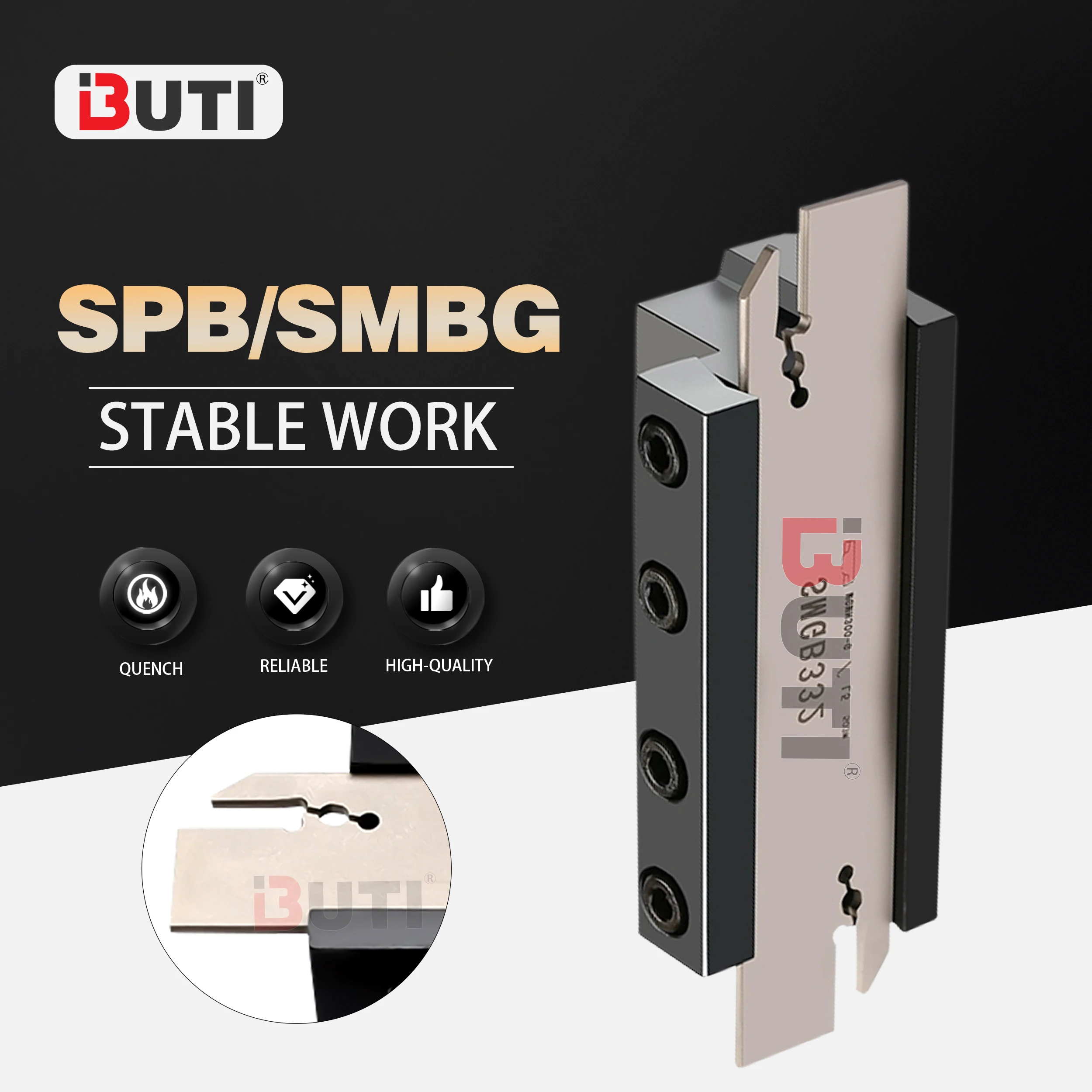 

Твердосплавные резцы SMGB326 SPB TGB для токарных станков с увеличенным внешним диаметром, для глубокой обработки канавок, с хвостовиком, для сейсмоустойчивых инструментальных стержней SMBB