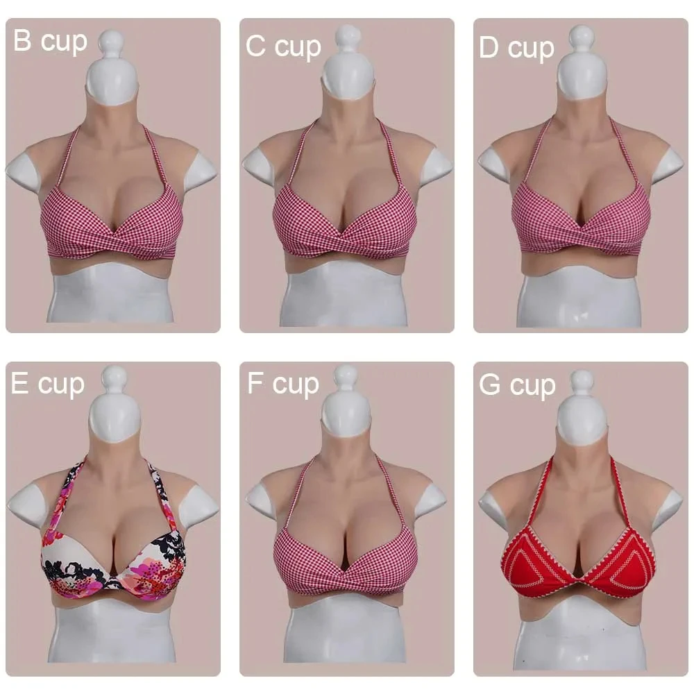 Sissy Boobs Drag Queen Costumes Silicone Breast Forms for Crossdresser Transgender Shemale Cosplay Realistic Texture Fake Tits