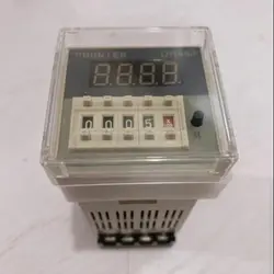 DH48J DH48J-8 DH48J-8A Electronic preset counters acyclic display counters 0-9999 8PIN with base DC12V/24V/AC110V/220V/380V