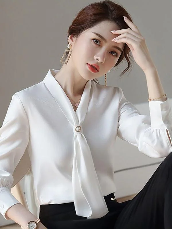 

Long Sleeve Shirts Womens Cotton Plaid Relaxed Fit Round Neck Romantic Feminine Green Travel Daily Spring Clothing Comfortable