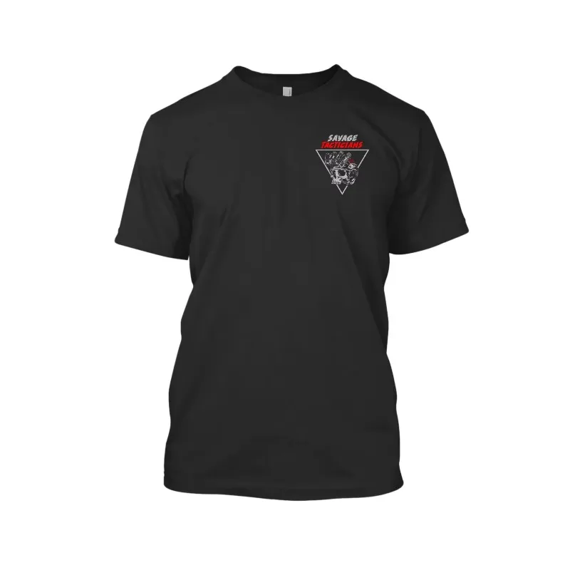 Saboteur – تي شيرت برسومات Savage Tacticians للجنسين للرجال والنساء بأكمام صيفية من علامة تجارية فاخرة كاجوال عتيقة #3