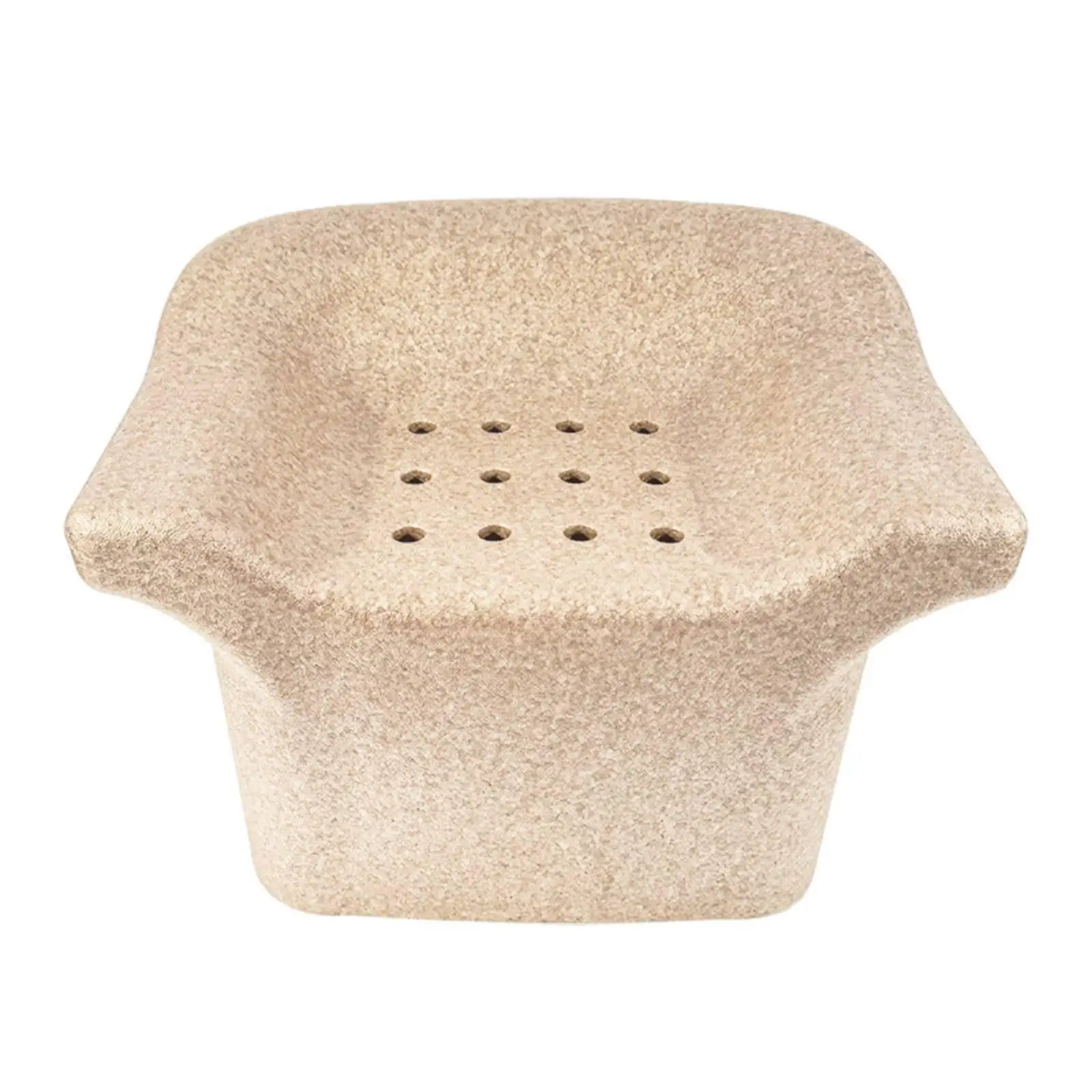 Shower Stool with Drainage Holes Lightweight Foam Shower Stool Waterproof Bath