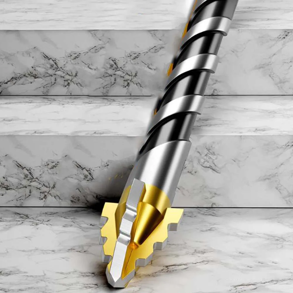 

Эксцентриковое сверло с четырьмя резцами для плитки и камня, твердосплавная спиральная геометрия для повышенной устойчивости и контроля