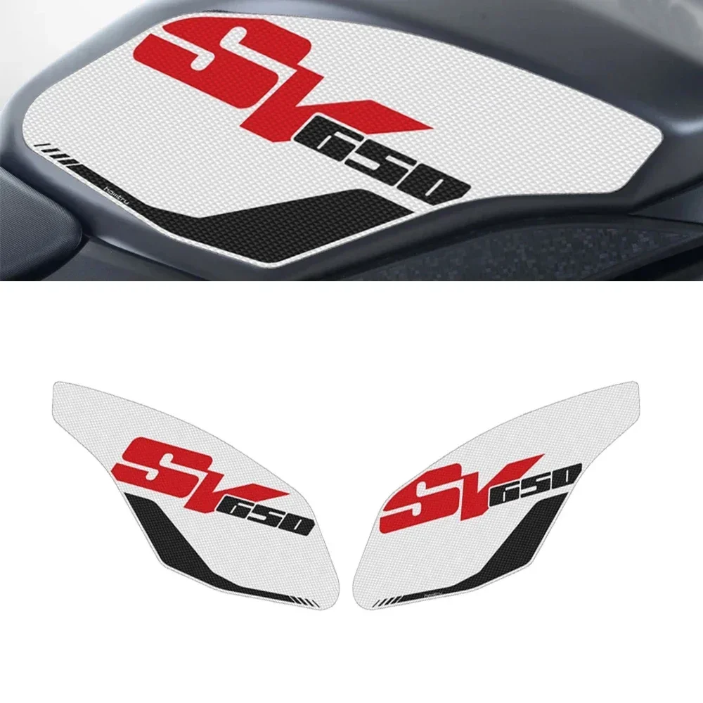 

Для SUZUKI SV650 SV650X 2016-2025 мотоциклетная боковая накладка на бак, защита наколенника, противоскользящая