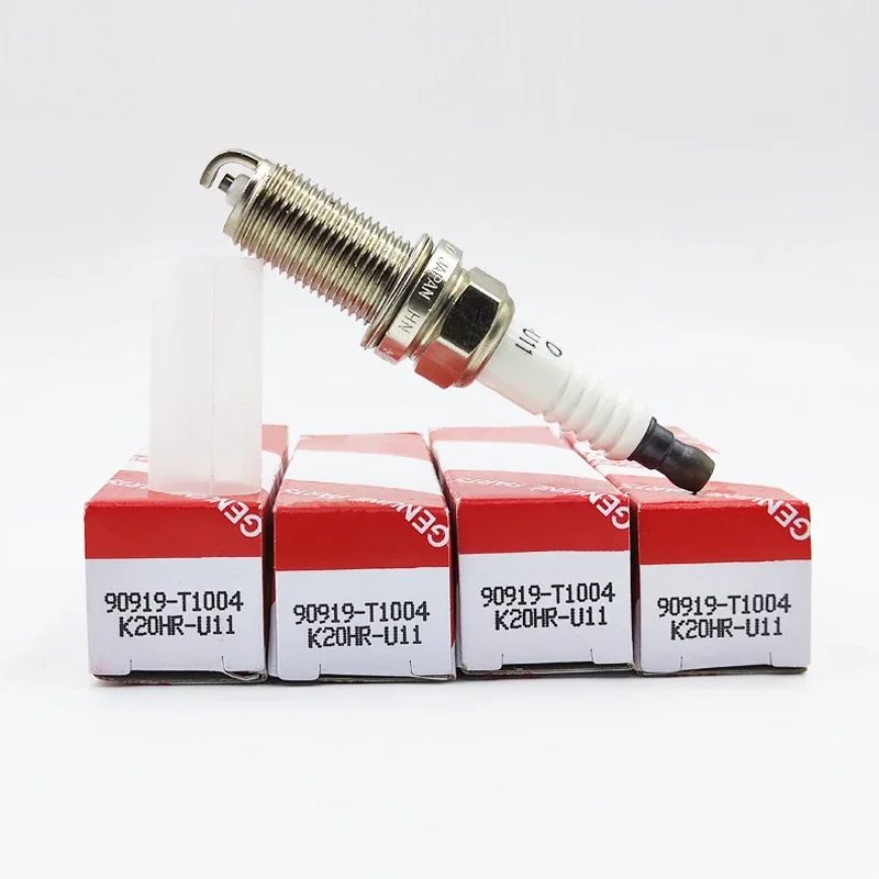 

10pcs 90919-T1004 K20HRU11 Spark Plugs For Toyota Camry Land Hilux 4Runner Fortuner Tacoma 4.0L 2004-2015 90919 T1004
