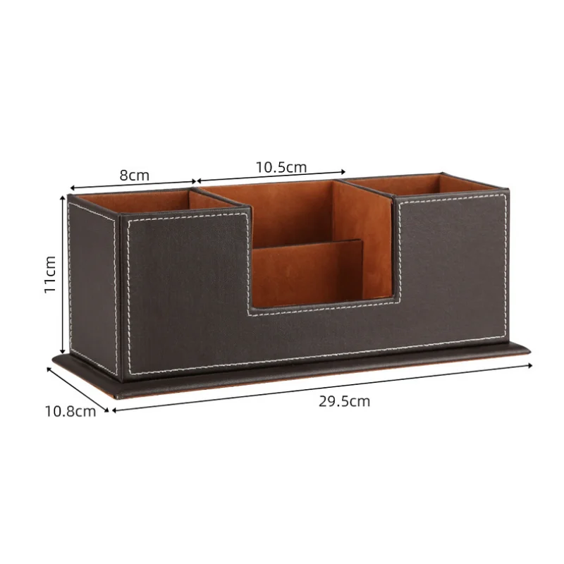 1Pc Desktop Pen Holder Stationery Holder Pencil Cosmetics Organizer for Desk Office School Storage Case Accessories