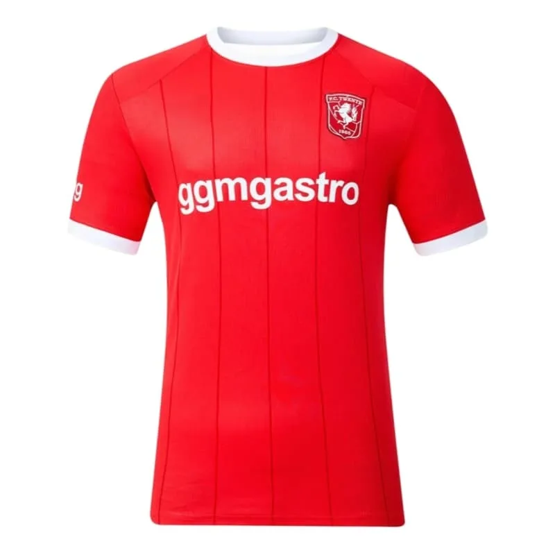 2026 Neue FC Twente 26-27 Saison Heim- und Auswärtstrikots, Y2K Atmungsaktive Kurzarm-Fan-T-Shirts für Erwachsene/Kinder, Familien-Set